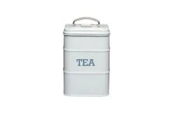 Living Nostalgia Tea Canister Grey