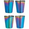 Barcraft Rainbow Barware Shot Glasses Set Of Four 50ml -Le Creuset Store 20617 20715