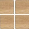 Creative Tops Oak Veneer Coasters Set Of 4 -Le Creuset Store 20737 20670