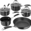 Stellar 3000 5 Piece Pan Set Black -Le Creuset Store 22483 20146
