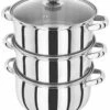 Judge Basics 22cm 3 Tier Multi Steamer 2 Judge Basics 22cm 3 Tier Multi Steamer -Le Creuset Store 22501 20131