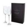 Dartington Celebration Glitz Clear Champagne Flutes