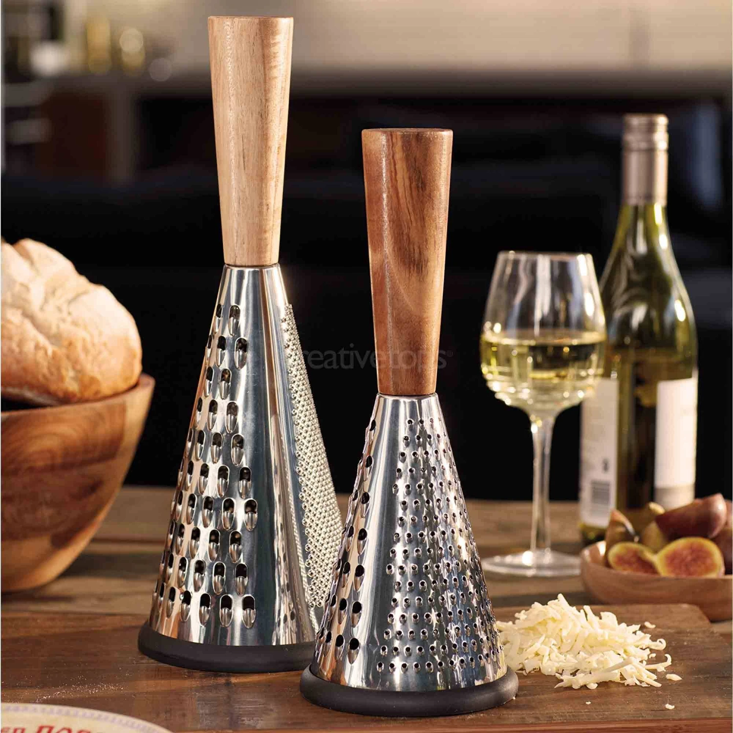 Creative Tops Gourmet Cheese Large Cheese Grater 4 Creative Tops Gourmet Cheese Large Cheese Grater - Image 2