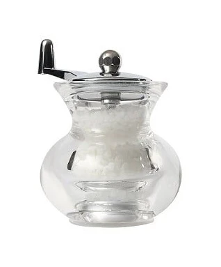 Cauldron 90mm Salt Mill Clear Acrylic 3 Cauldron 90mm Salt Mill Clear Acrylic