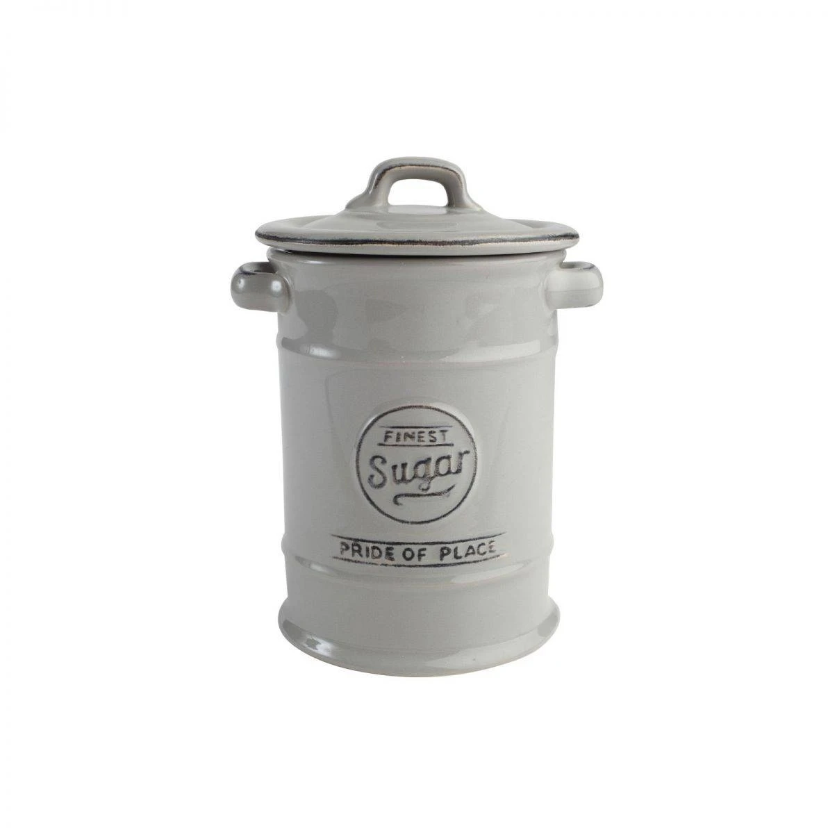 Pride Of Place Sugar Jar Grey 3 Pride Of Place Sugar Jar Grey