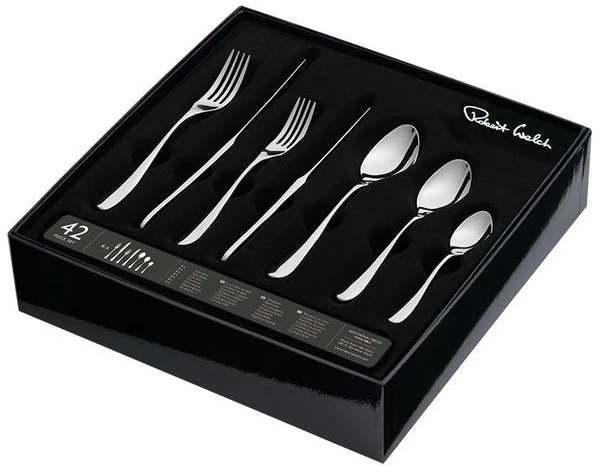 Robert Welch Arden Bright 18/10 42 Piece Cutlery Set 4 Robert Welch Arden Bright 18/10 42 Piece Cutlery Set - Image 2