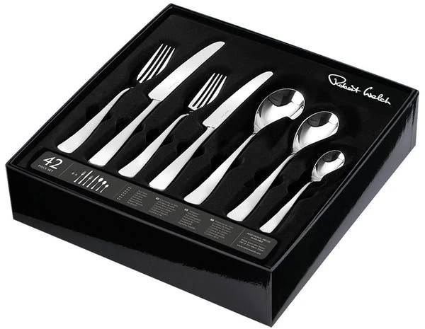 Robert Welch Malvern Bright 18/10 42 Piece Cutlery Set 4 Robert Welch Malvern Bright 18/10 42 Piece Cutlery Set - Image 2