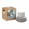 Denby Elements 12 Piece Dinner Set Light Grey 1 Denby Elements 12 Piece Dinner Set Light Grey -Le Creuset Store 29422 18283