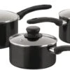 Judge Radiant 3 Piece Pan Set Black