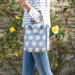 KitchenCraft Daisy Retro Tote Lunch Bag -Le Creuset Store 29914 18045