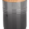 Le Creuset Medium Storage Jar With Wood Lid Flint
