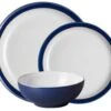Denby Elements 12 Piece Dinner Set Dark Blue 1 Denby Elements 12 Piece Dinner Set Dark Blue -Le Creuset Store 31493 17184