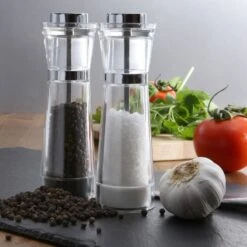 The English Tableware Company Tucana Salt & Pepper Mill Set 7 The English Tableware Company Tucana Salt & Pepper Mill Set -Le Creuset Store 35573 14934