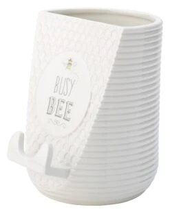The English Tableware Company Bee Happy Utensil Pot With Stand -Le Creuset Store 35579 14918