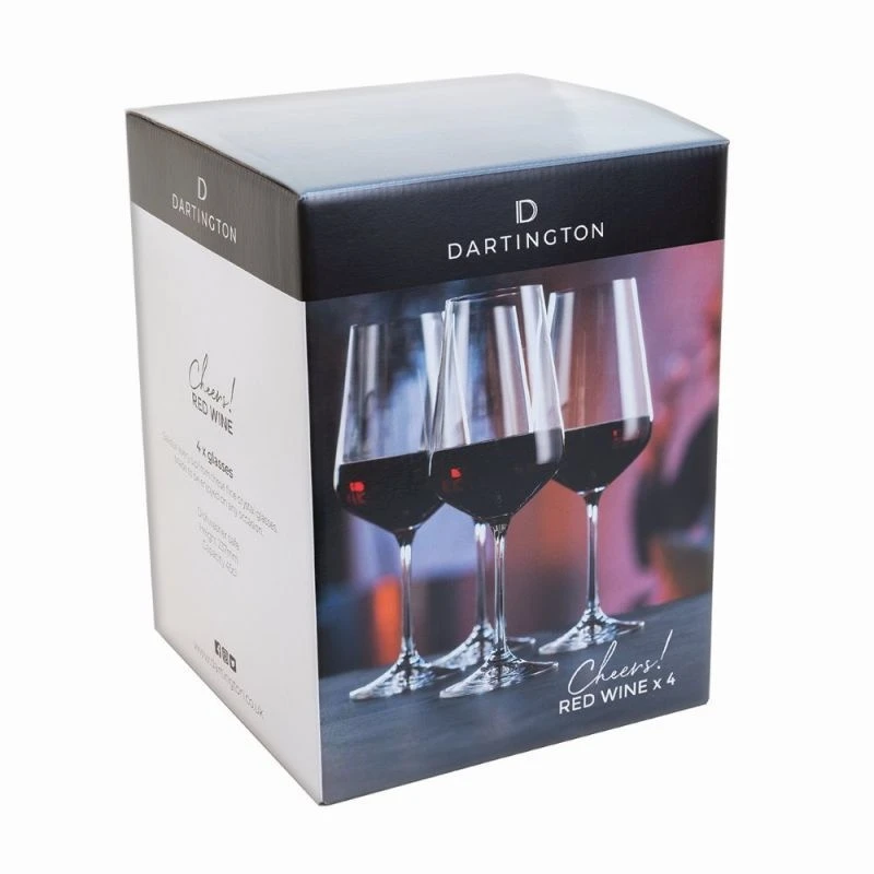 Dartington Cheers! Red Wine 450Ml Set Of 4 4 Dartington Cheers! Red Wine 450Ml Set Of 4 - Image 2