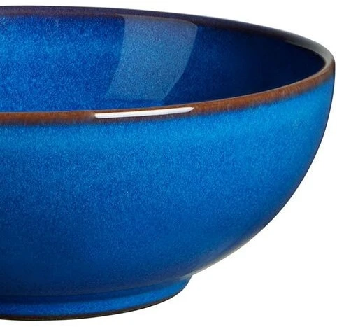 Denby Imperial Blue Coupe Cereal Bowl 5 Denby Imperial Blue Coupe Cereal Bowl - Image 3