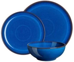 Denby Imperial Blue 12 Piece Coupe Set
