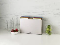 Joseph Joseph Folio 4 Piece Chopping Board Set Large - Silver -Le Creuset Store 45326 5009