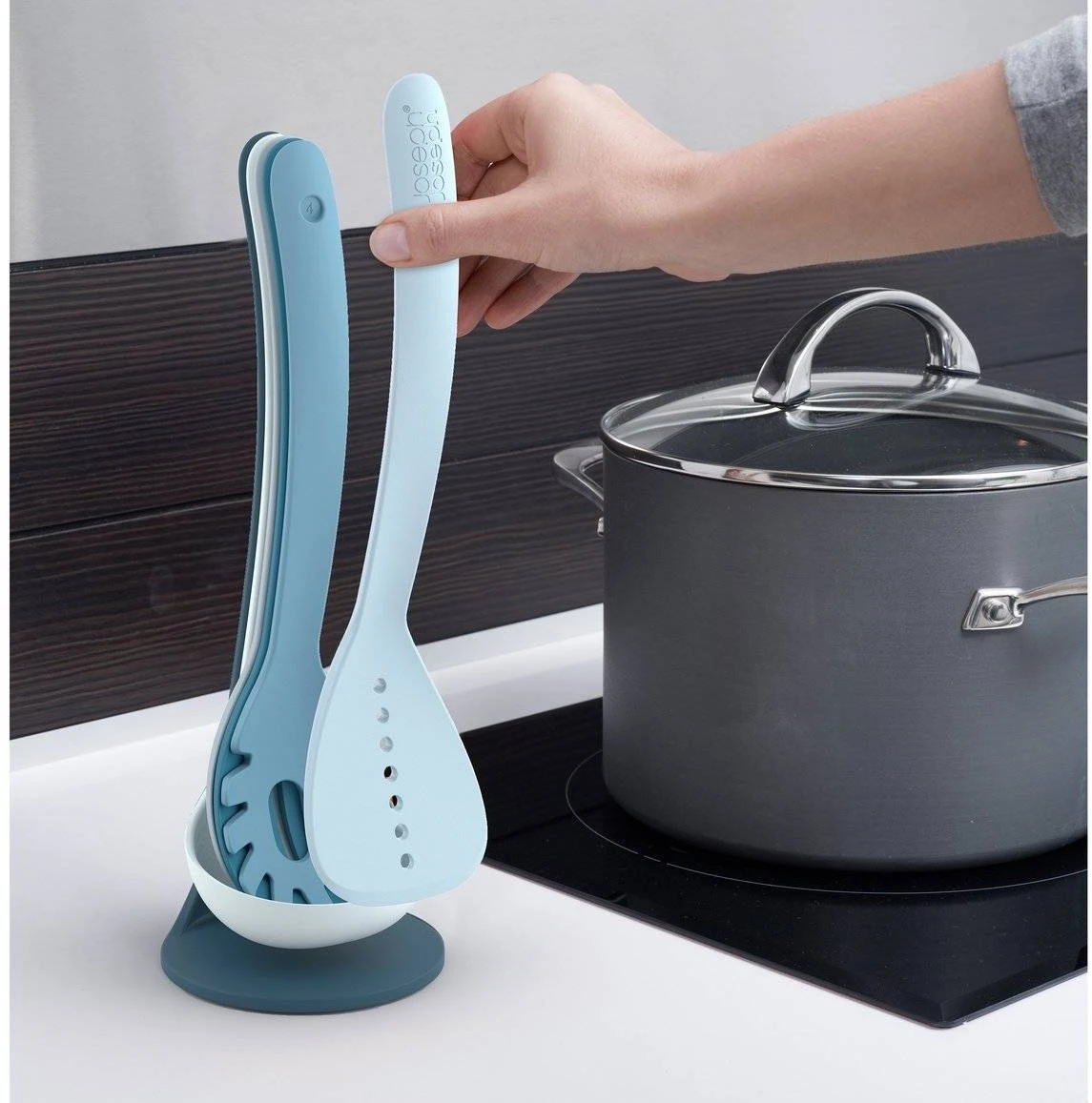 Joseph Joseph Nest Utensils Plus Editions - Sky 6 Joseph Joseph Nest Utensils Plus Editions - Sky - Image 4