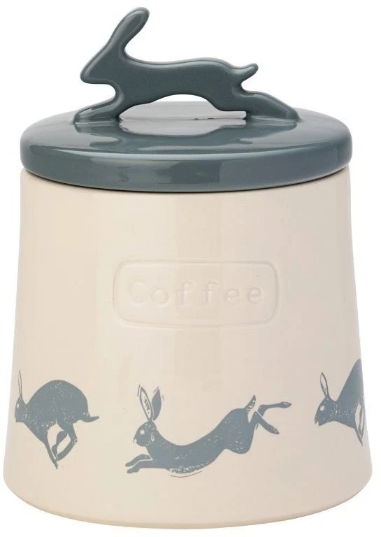 The English Tableware Company Artisan Hare Coffee Canister 3 The English Tableware Company Artisan Hare Coffee Canister