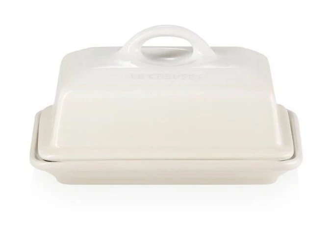 Le Creuset Butter Dish - Meringue 4 Le Creuset Butter Dish - Meringue - Image 2