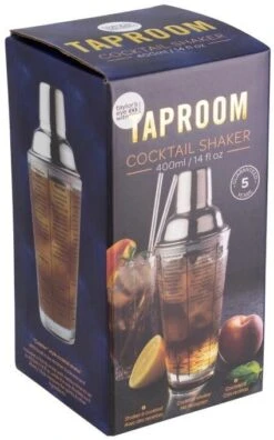Taylors Eye Witness Glass Cocktail Shaker 400ml - Silver -Le Creuset Store 45506 4368