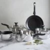Simply Home Stainless Steel 5 Piece Pan Set -Le Creuset Store 48154 38660