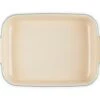 Le Creuset Heritage Deep Rectangular Dish 32cm Deep Teal -Le Creuset Store 49018 36489