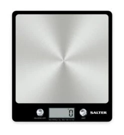 Salter Stainless Steel Evo Digital Kitchen Scales 5kg -Le Creuset Store 49033 36410