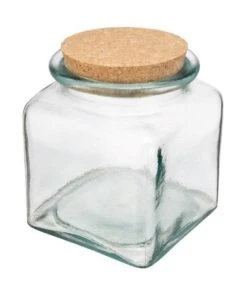 Captivate & Again Recycled Glass Storage Jar 1.1L