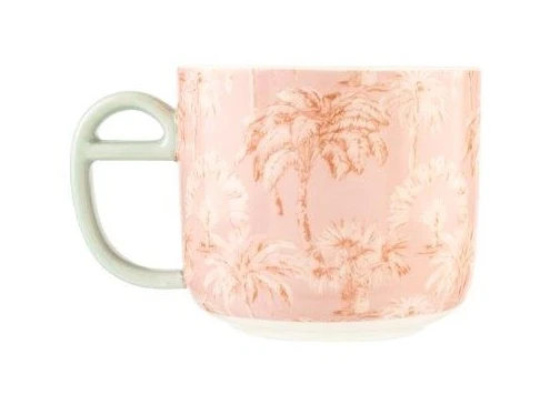 Captivate Eleanor Bowmer Short Mug Pink Palm 3 Captivate Eleanor Bowmer Short Mug Pink Palm