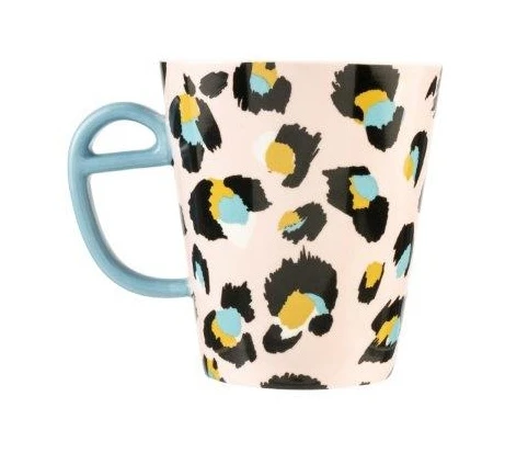 Captivate Eleanor Bowmer Tall Mug Pink Leopard 3 Captivate Eleanor Bowmer Tall Mug Pink Leopard