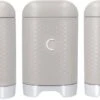 KitchenCraft Lovello Set Of 3 Cannisters Latte -Le Creuset Store 49155 36118