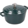Masterclass Cast Aluminium Casserole Dish 20cm Green