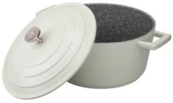 Masterclass Cast Aluminium Casserole Dish 24cm Mint 9 Masterclass Cast Aluminium Casserole Dish 24cm Mint -Le Creuset Store 49184 36031