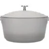 Masterclass Cast Aluminium Casserole Dish 24cm Grey -Le Creuset Store 49185 36033