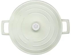 Masterclass Cast Aluminium Shallow Casserole Dish 28cm Mint -Le Creuset Store 49189 36043