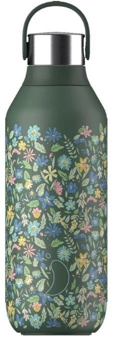 Chilly's Series 2 Bottle 500ml Liberty Summer Sprigs Green